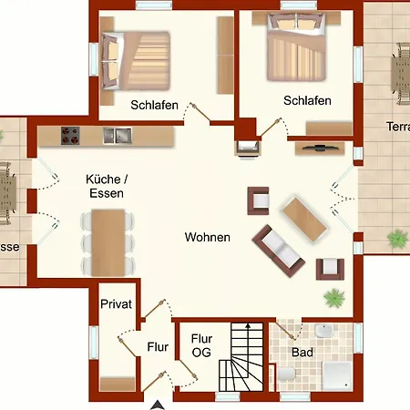 Reethaus Königshörn Haus Am Mit Eingezäuntem Grundstück Hunde Willkommen Villa Glowe